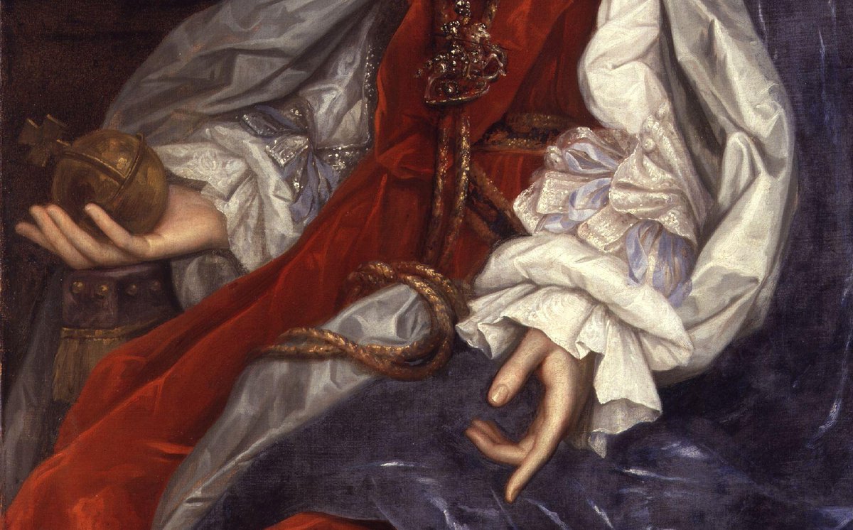 OldPortraiture's tweet photo. Born #OnThisDay in 1630: #CharlesII of England, Scotland & Ireland (1630-85)
Portrait by #JohnMichaelWright (1617-94), ca. 1660-5
#Stuart #Restoration https://t.co/T8bAG1uoQk