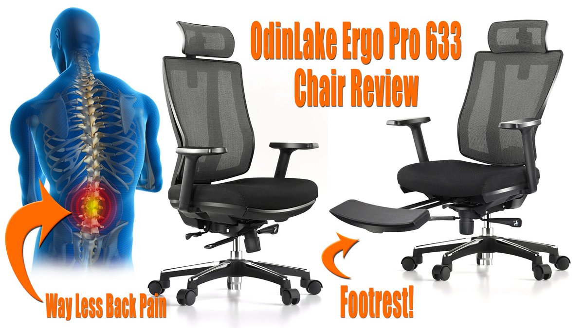 SonyAlphaLab's tweet photo. My New Office Chair is also Awesome!! OdinLake Ergo PRO 633 Review https://t.co/RuDQbULUOZ

#chair #officechair #bestchair #BackPain https://t.co/UTCy9F3IlH