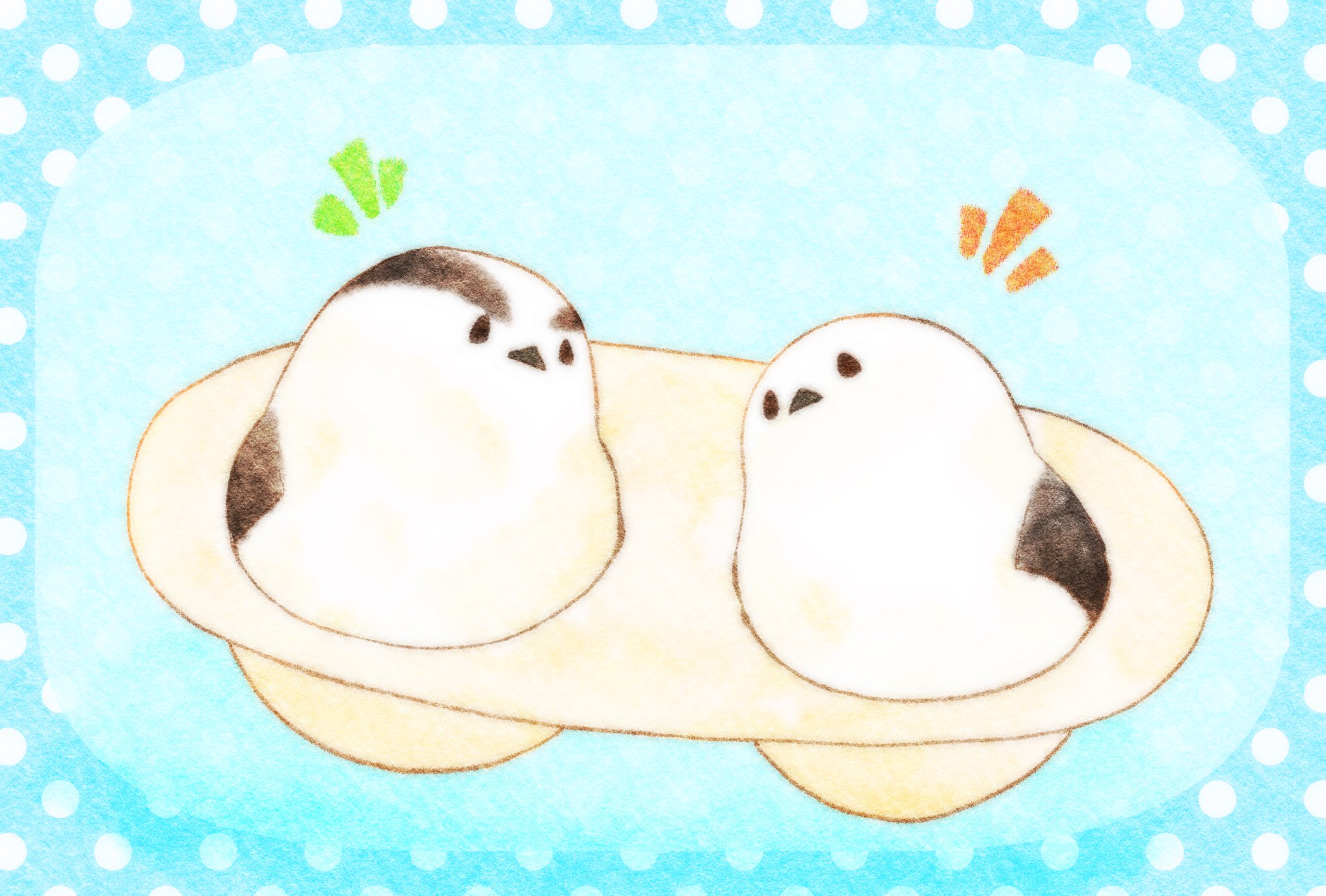 桜こより 鳥イラスト 暑くなってきましたので熱中症にお気をつけてください W エナガ シマエナガ イラスト 鳥好きさんと繋がりたい 絵描きさんと繋がりたい T Co Kos0hodc5x Twitter