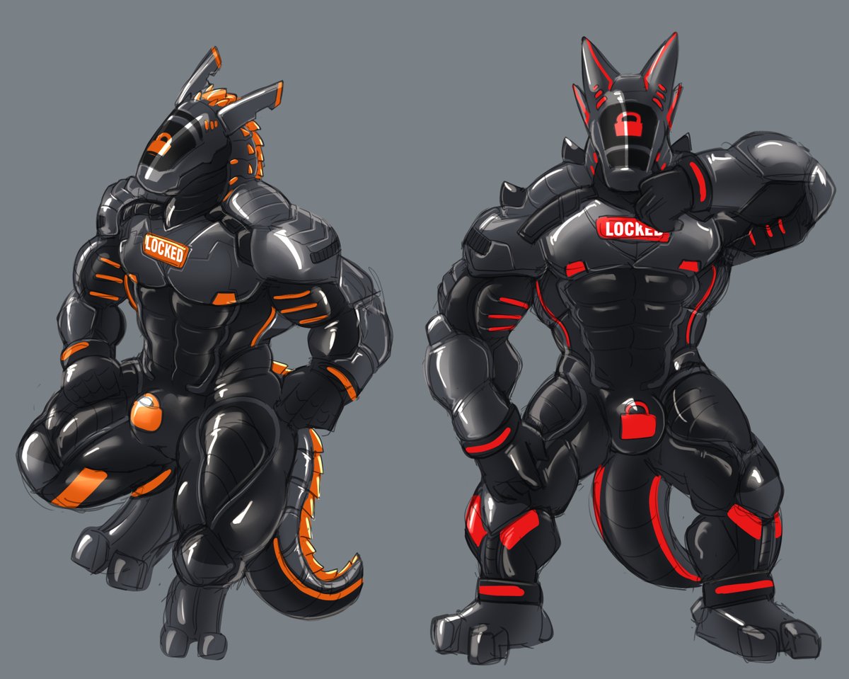 Glaucablitz's tweet photo. More synth containment suit sketch https://t.co/ppzqGxV6ra