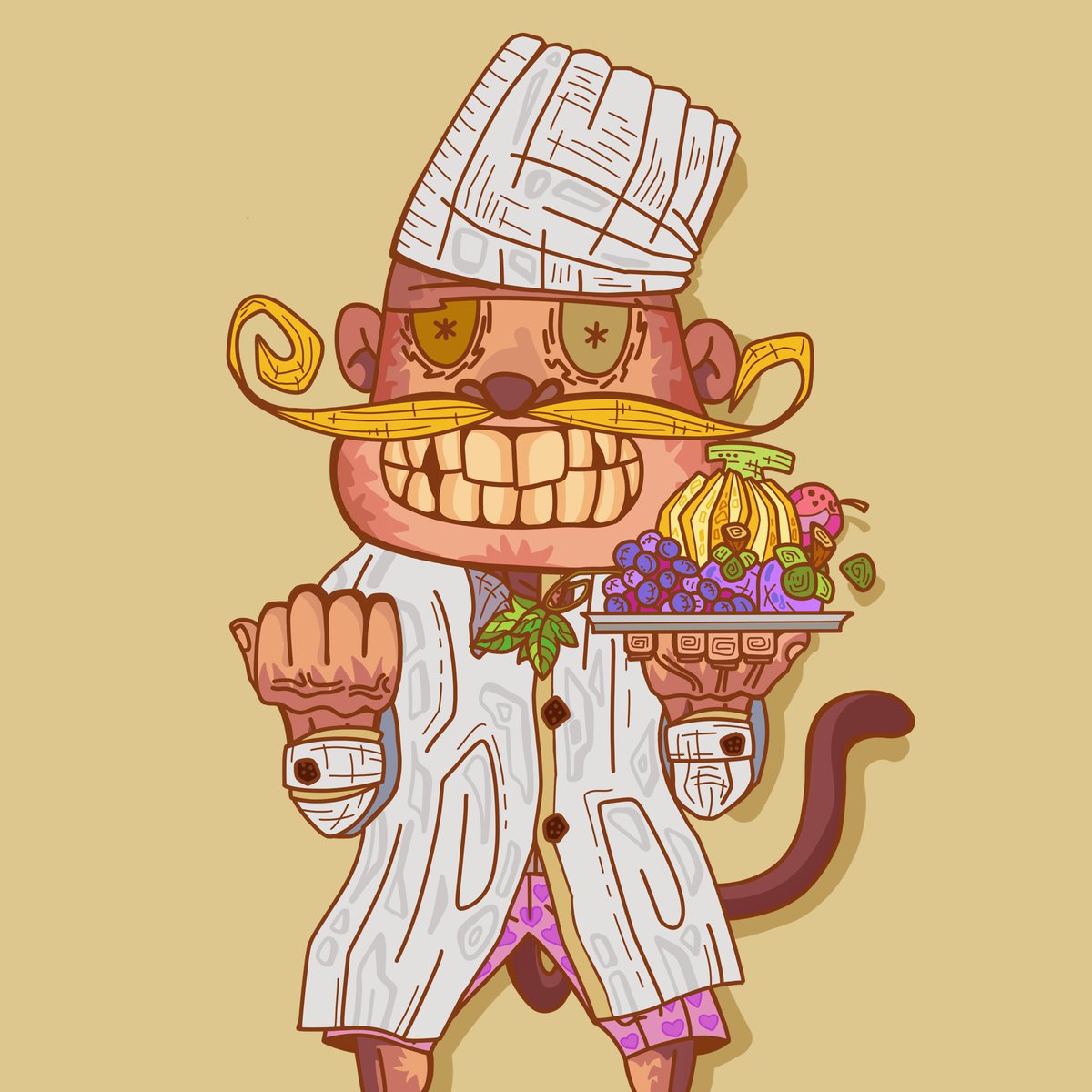 Checkout A gang of muscular monkeys09 from collection A gang of muscular monkeys on @ParasHQ

#paras #cryptoart #digitalart #tradingcards paras.id/token/x.paras.…