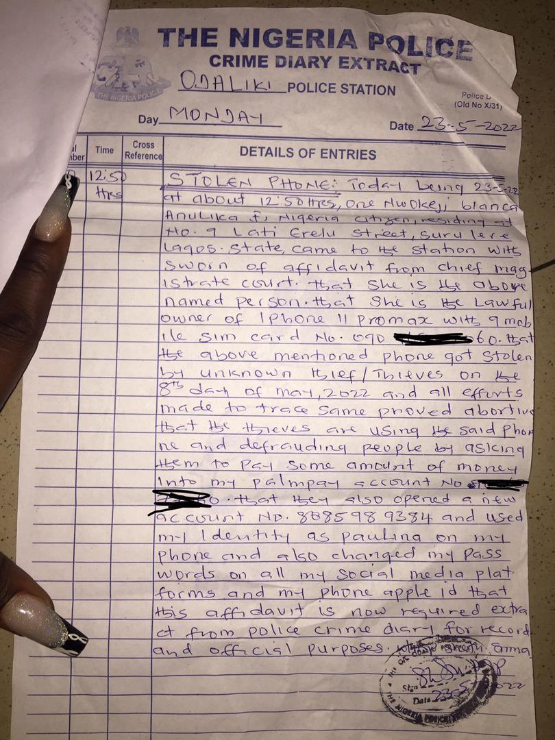 AnulikaBianca's tweet photo. I have retrieved my sim, gotten my
business pages but couldn't get
my main page and snap cus he
changed all info, I need my
money,Apple ID,ig and iPhone
back
HOW CAN A HUMAN BE THIS
HEARTLESS

This is the heartless human being that did this to me and below is proof of my story. https://t.co/3kcVc4csIF