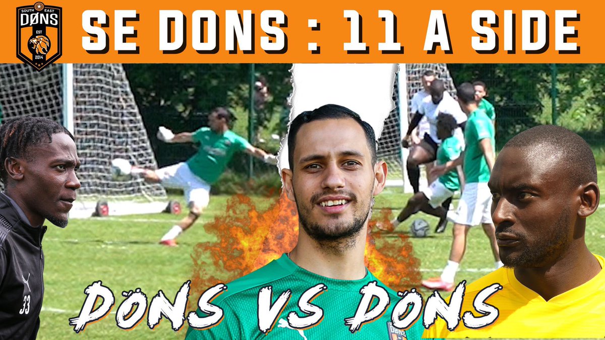 NEW EPISODE 🎥

We Are Champions 🏆

SE Dons vs SE Dons youtu.be/lBdB_BTkUq8