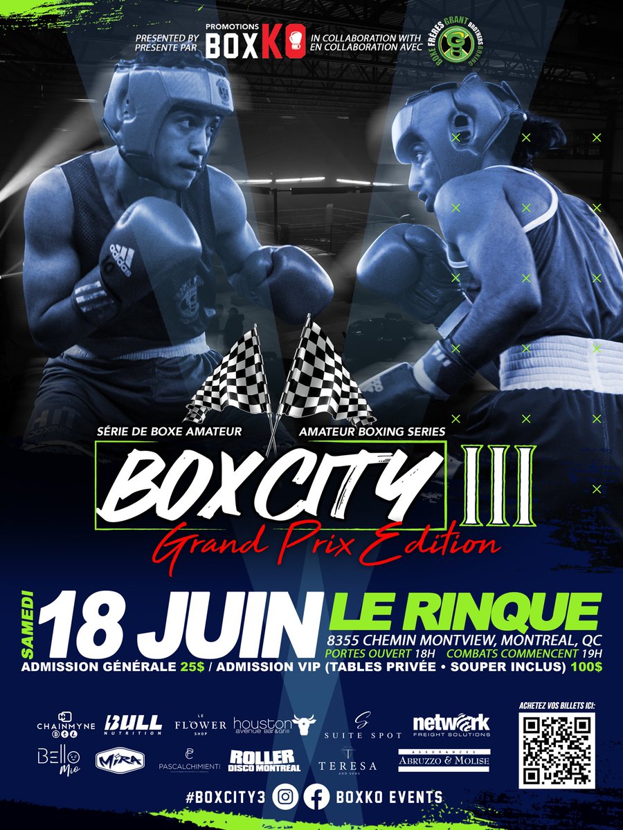 boxkoevents's tweet photo. June 18, 2022 its going down! #grandprixweekend #montreal #boxko @GrantBroBoxing #formula1 #GrandPrix https://t.co/IckIJrFtdG