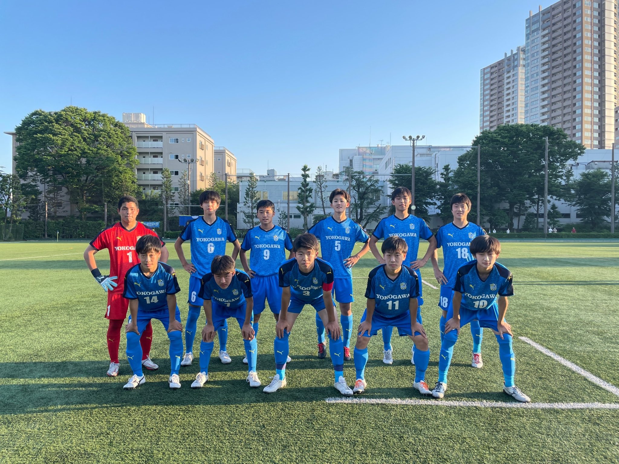 横河武蔵野ＦＣ　ホームユニフォーム上下　選手支給品 横河武蔵野FC ホームユニフォーム上下 選手支給品 横河武蔵野