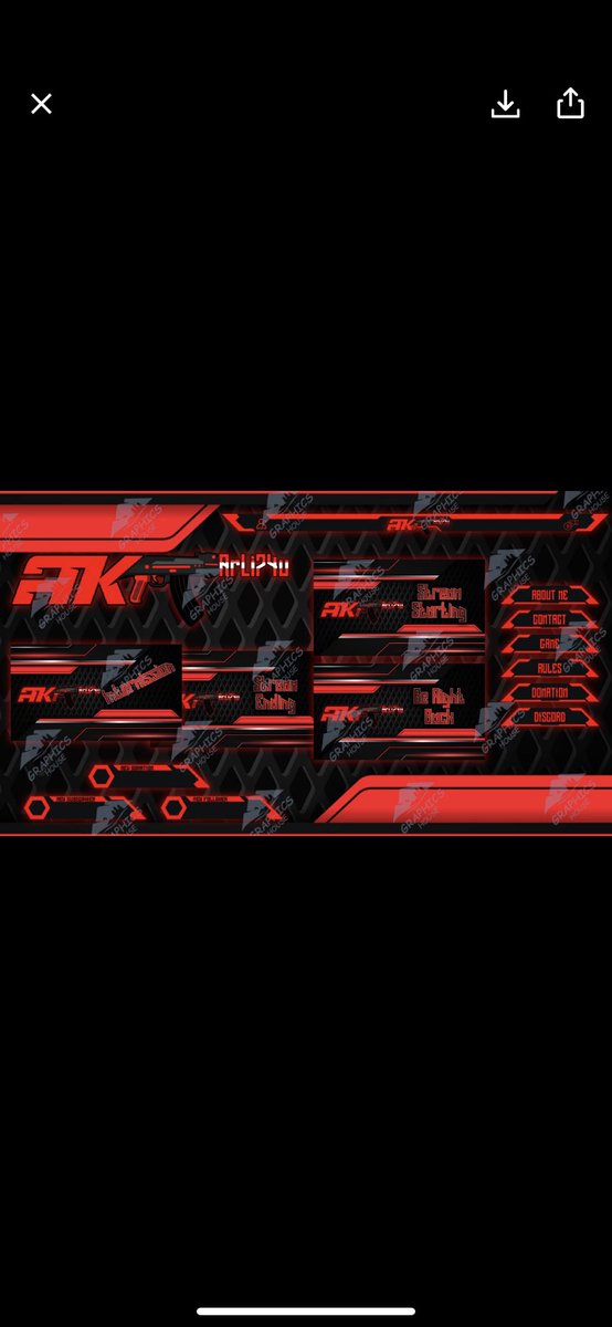 AkArli74u's tweet photo. Just want to give a quick shoutout to @amy_gfx for making me this awesome overlay package along with some emotes!! https://t.co/Uwy4z3KgxW