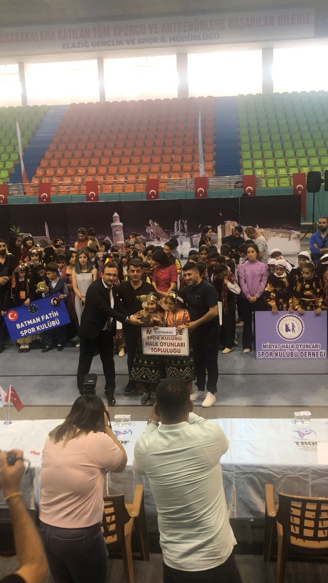 Türkiye Halk Oyunları Federasyonun düzenlemiş olduğu Bölge Yarışmasında Bostanbaşı İlkokulu 3. olmuştur. Öğrencilerimizi ve antrenörlerini Gökhan MENEKŞE yi tebrik ediyoruz. <a href="/cemalkalay44/">cemal kalay44</a> <a href="/yesilyurtmem44/">Yeşilyurt İlçe Millî Eğitim Müdürlüğü / MALATYA</a> <a href="/MalatyaMem/">MALATYA İL MİLLİ EĞİTİM MÜDÜRLÜĞÜ</a>