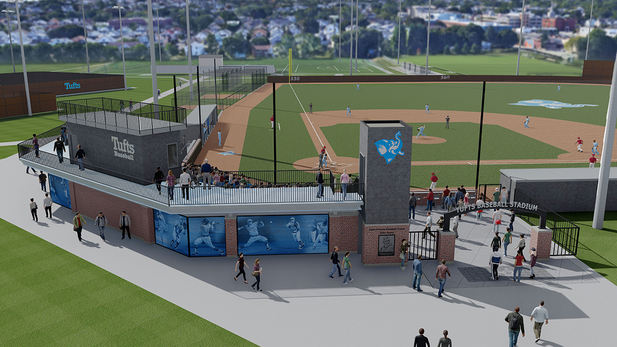 TuftsUniversity's tweet photo. ICYMI: A new state-of-the-art @TuftsBaseball facility will be named after Sol Gittleman, the Alice and Nathan Gantcher University Professor emeritus and former provost whose service to Tufts spanned five decades. 

https://t.co/uti0wz9X3B https://t.co/UoimzSICvm