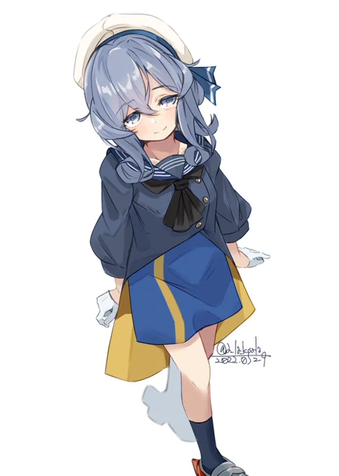 ぼくとゴトは幼なじみだよ。小さいときからずっと一緒なんだ。
#艦これ版深夜の真剣お絵描き60分一本勝負
#艦これ版真剣お絵描き60分一本勝負_20220529 