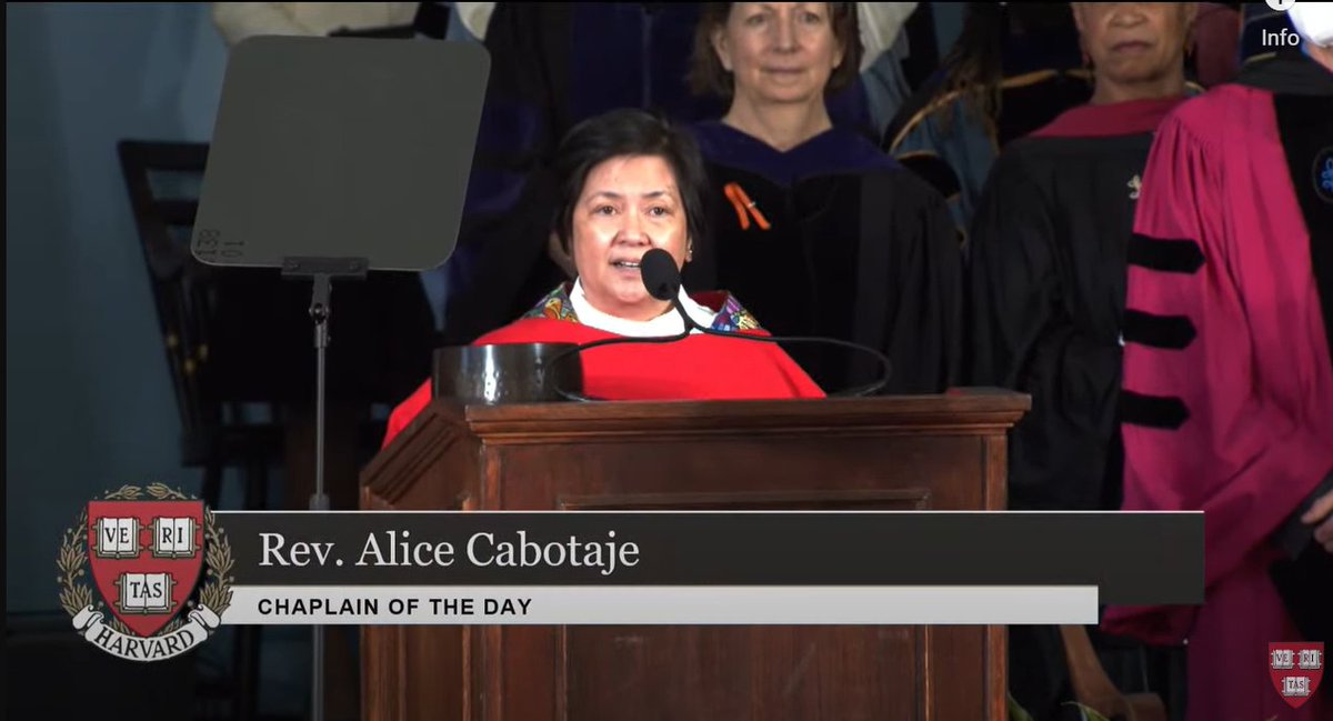 HarvardGSAS's tweet photo. "It is through the cracks in our lives that light can seep through."
@Harvard Commencement
#GSAS2020 #GSAS2021 https://t.co/r1sLqc6fXA