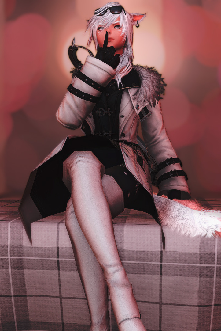 Fillediable_'s tweet photo. 🤫

and Thanks for the place @requiemofangels 
#miqote #FFXIVScreenshots 
#GPOSERS #NenekoColorS https://t.co/6RtIfAt95h