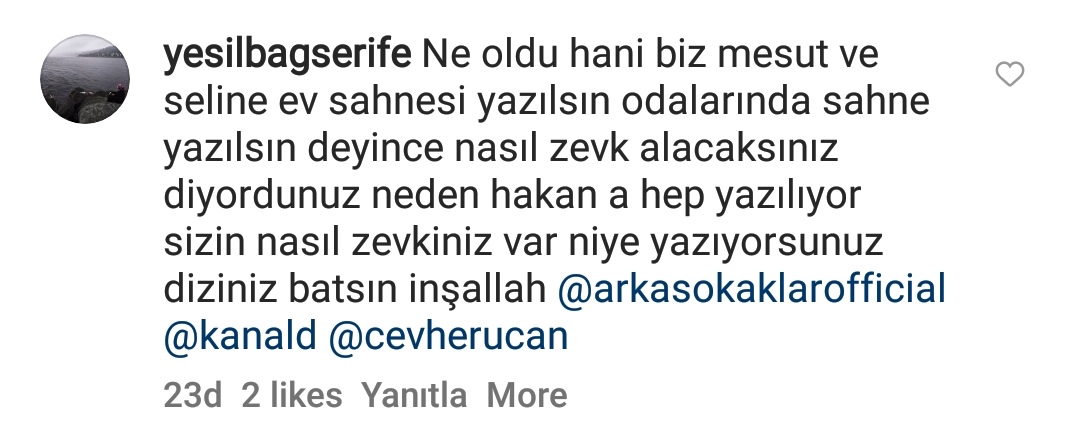 Artık izleyici öyle bir uyandı ki.. Bizim birşey söylememize birşey kalmadı.
Yazılan o iğrenç replikler kısa dalga geçilen sahneler oldukça altlarda olacaksınız. Siz senaristinize söz geçiremiyorsanız daha biz ne diyelim. 🤷🏻‍♀️ #SelMes #ArkaSokaklar <a href="/ayilmazekmekci/">Ayata Yılmaz Ekmekçi</a> <a href="/erlerfilm_/">Erler Film</a>
