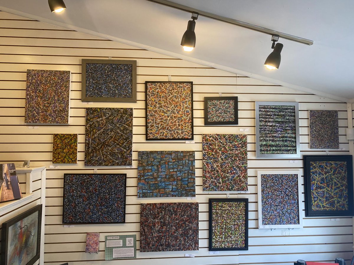 Dropped off a few new paintings at <a href="/GalleryArete/">Arete Gallery</a> this week.

#newhopepa #Pennsylvania #buckscounty #newpaintings #newart #abstractartist #artistontwittter #oilpainting #originalart #artgallery #contemporaryartist #modernart #abstractpainting