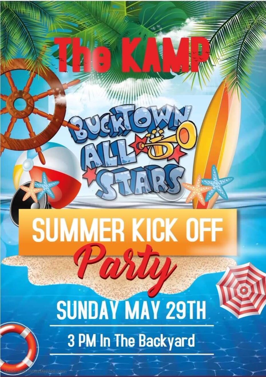 We’ll be rocking at The Kamp in Harahan today from 3-6 pm. Don’t forget to bring your mom and em! #beautifulweather