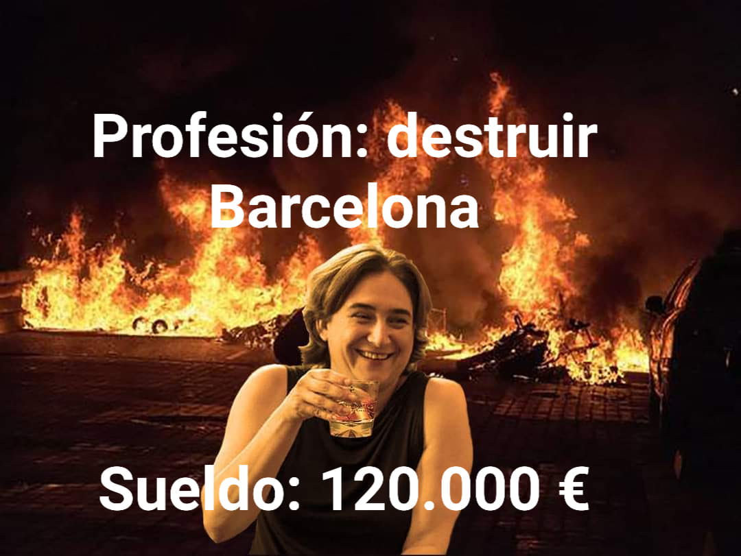 carmelocotnmadu's tweet photo. @TotBcn 🦾🏴✊ #Barcelona #FrauColau #ColauDimissió #ForaColauJa 
#FemForaColau #RecuperemBcn https://t.co/qTSNjq5gzo