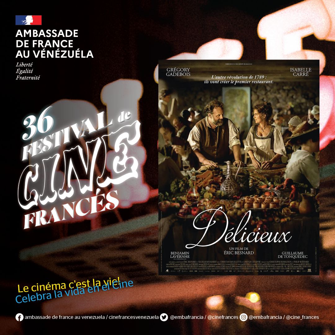 cinefrances's tweet photo. Mayo de Cine Francés Hoy en el Trasnocho 3 de las películas favoritas del festival: MEDICO DE NOCHE a las 2:00 pm , DELICIOSO a las 4:00 pm, ALBATROS a las 6:30 pm. En el Cinecelarg3 a las 3:00 pm LAS COSAS QUE DECIMOS, LAS COSAS QUE HACEMOS 
https://t.co/BTgnDwGfQq
@EmbaFrancia https://t.co/jVvRCmMDEc