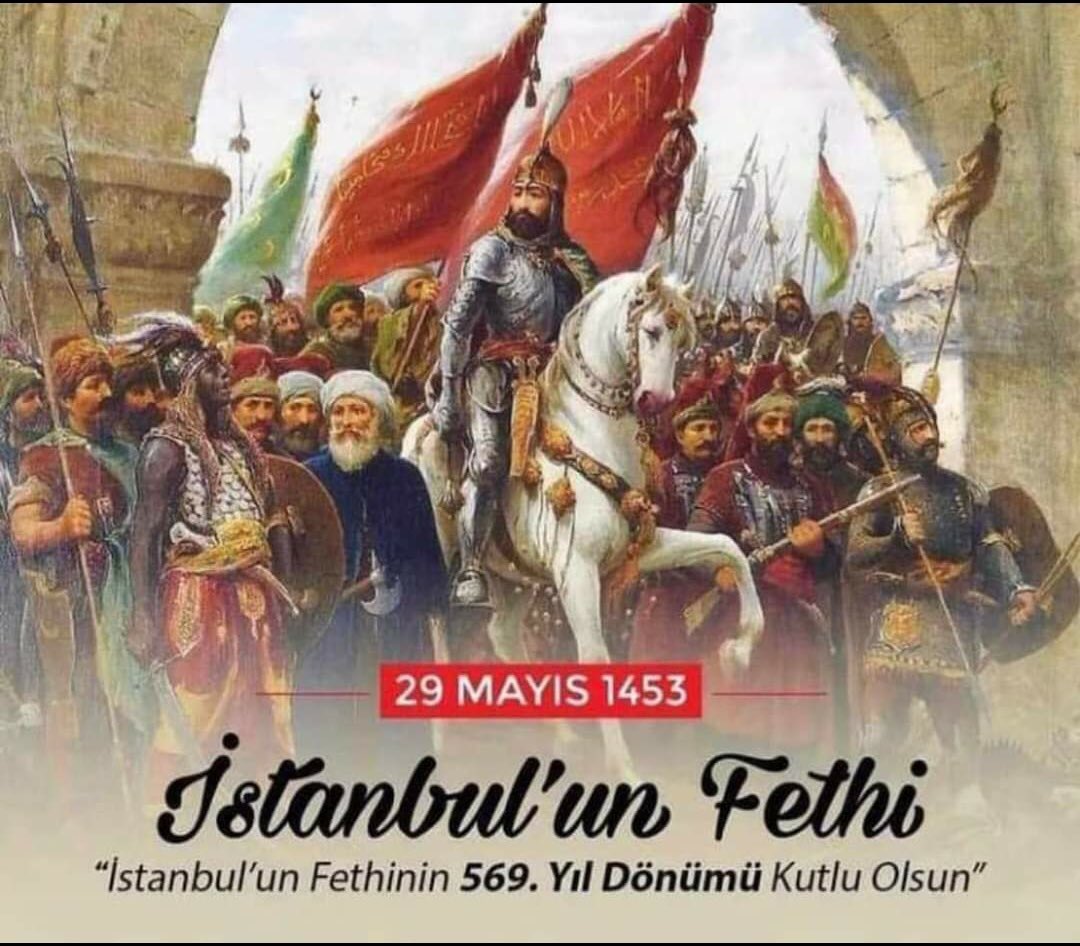 SgmPendik's tweet photo. “İstanbul mutlaka fethedilecektir. Onu fetheden komutan ne güzel komutan, o ordu ne güzel ordudur.”

🇹🇷 İstanbul’un Fethinin 569. Yılı Kutlu Olsun🇹🇷

#fatihsultanmehmet 
#istanbulunfethi https://t.co/mGtpbA96u3