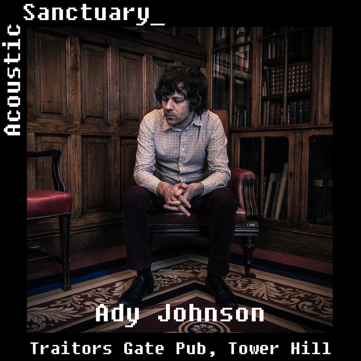 Praise for <a href="/AdyJohnsonUK/">ady johnson</a> 

“He’s damn good live!”
Tom Robinson, BBC Radio 6 Music

“One of the UK’s most inventive songwriters.”
Stephen Foster, BBC Radio Suffolk

Grab your tickets in advance, welcome drink and food is included!

eventbrite.co.uk/e/acoustic-san…
#gig #livemusic #acoustic