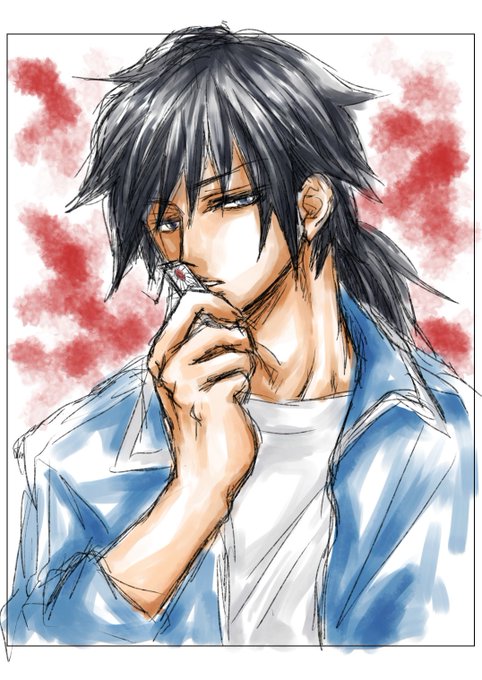 秋（しゅう）@浮上する元気ないさんがTwitterに投稿した冨岡義勇(鬼滅の刃)のイラスト。