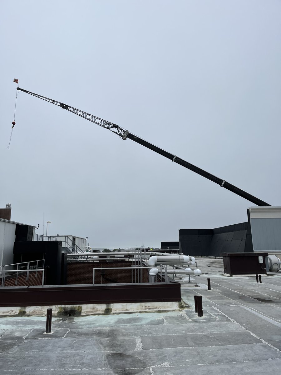 JosephHaroldIII's tweet photo. Once again, Team Sagamore is getting it done! Cape Cod Hospital Operating Room's received a complete Fan Wall system install upgrade this weekend. Outstanding work Team! #capecodhealthcare #healthcareconstruction #fanwall #sagamore #hvac #teamwork https://t.co/7SeeHJLXjS