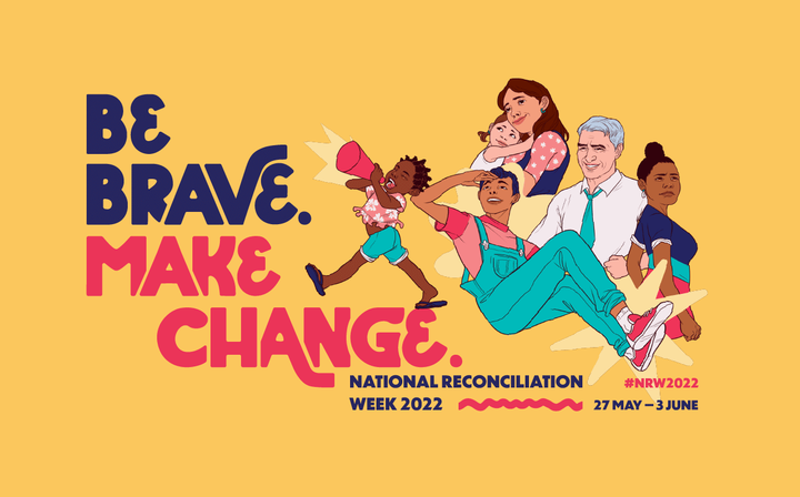 MissRTouma's tweet photo. The National Reconciliation Week 2022 theme sets a challenge for all Australians to be brave and tackle the unfinished business of reconciliation. As educators, we must instill in our students the foundations necessary to bridge the gap. #acuedu_p https://t.co/XQAgzpbeXV