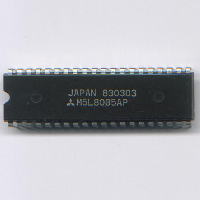 cpu_museum's tweet photo. #Mitsubishi #M5L8085AP #clone of #intel's #i8085 #3MHz #8bit probably late 80ies(?) (item #315) #cpu #computers  #history #computerhistory #retro #RetroComputing https://t.co/V29yUDChJP