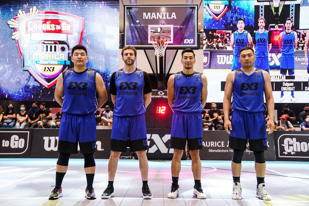 Team <a href="/3x3ulaanbaatar/">3x3 🏀 Ulaanbaatar MMC Energy</a> 🇲🇳 finished at 5th place in <a href="/FIBA3x3/">3x3 Basketball | FIBA3x3</a> WT Manila and took 10,000$ 💵