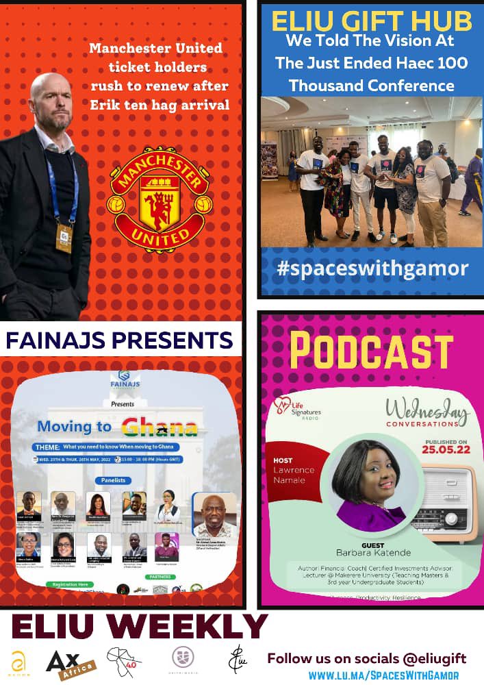 EliuGift's tweet photo. This week's Eliu Gift Hub faves π weekly round-up #EliuGiftWeekly #EliuGift
π @100kstrongafrica
π @thelifesignatures
π @fainajs_express
π @manchesterunited https://t.co/7grVEofl1j