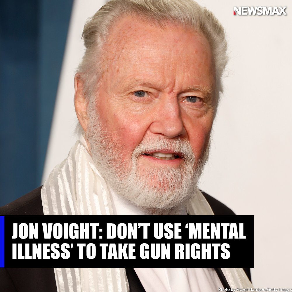 .@jonvoight: 'We must not allow mental illness to take away our right to bear arms. This is about trusting the Constitution, our rights, our reason.' bit.ly/3an6tTr