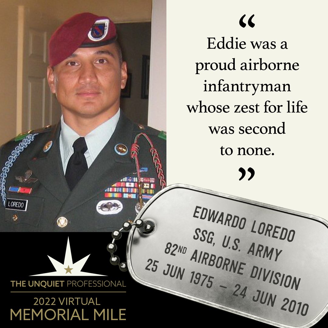 KSABraveGroup's tweet photo. This Memorial Day we remember: Edwardo Loredo 
SSG, US Army
2/508 PIR, 4BCT, 82 Airborne Division
25 June 1975 – 24 June 2010
https://t.co/fESrjxtHCW https://t.co/S3uRcXVl8d