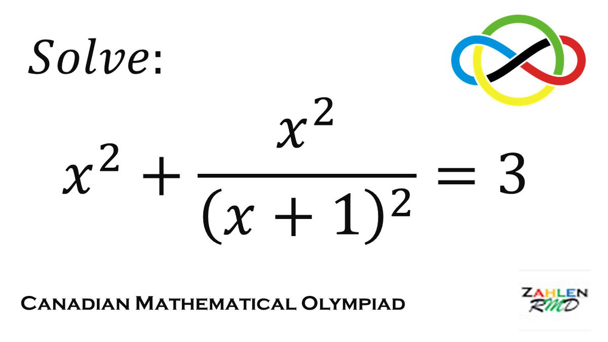 ZahlenRMD's tweet image. Manipulations must be the key, but there are more ways to answer this olympiad problem.
Link:
bit.ly/3yyLkju
youtu.be/bpynERoKMD8
#sharingisthenewlearning
#OlympiadChallenge