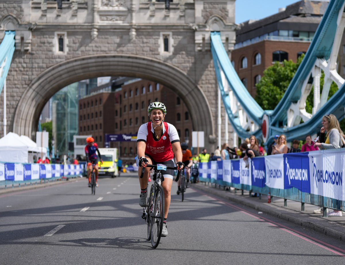 RideLondon's tweet image. That finish line feeling 🥳

#RideLondon
