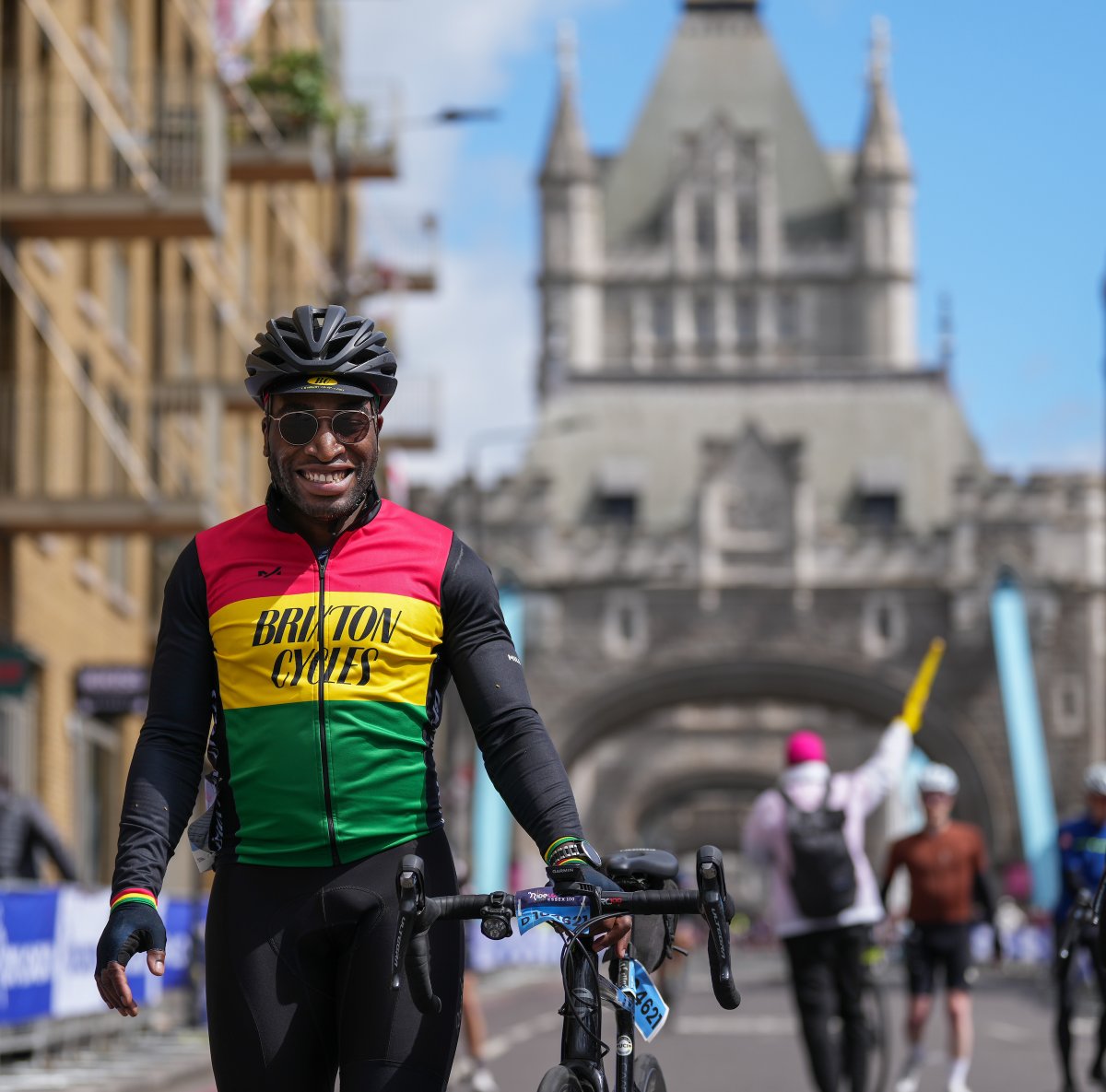 RideLondon's tweet image. That finish line feeling 🥳

#RideLondon