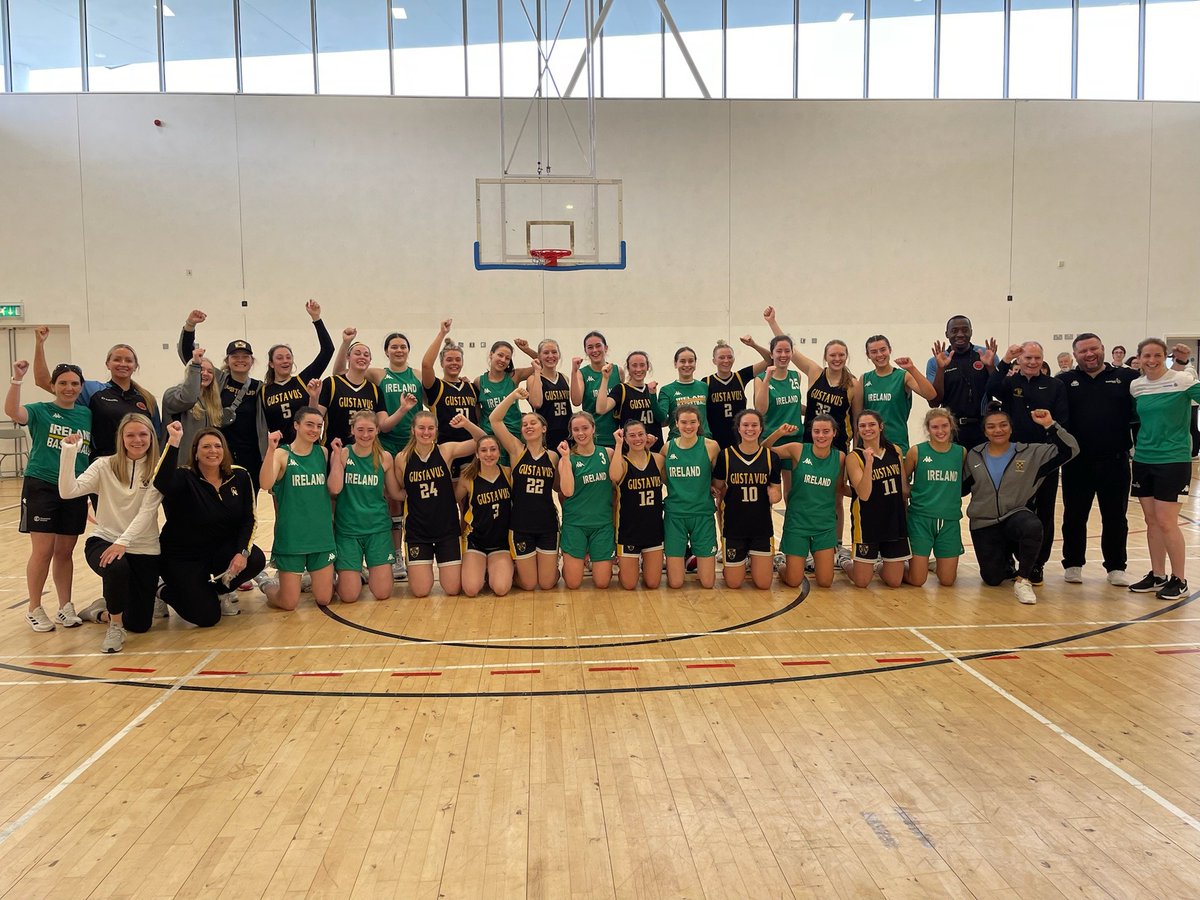 Thank you <a href="/BballIrl/">Basketball Ireland</a> for a great match! 🏀🇮🇪 #Gustieswillshine