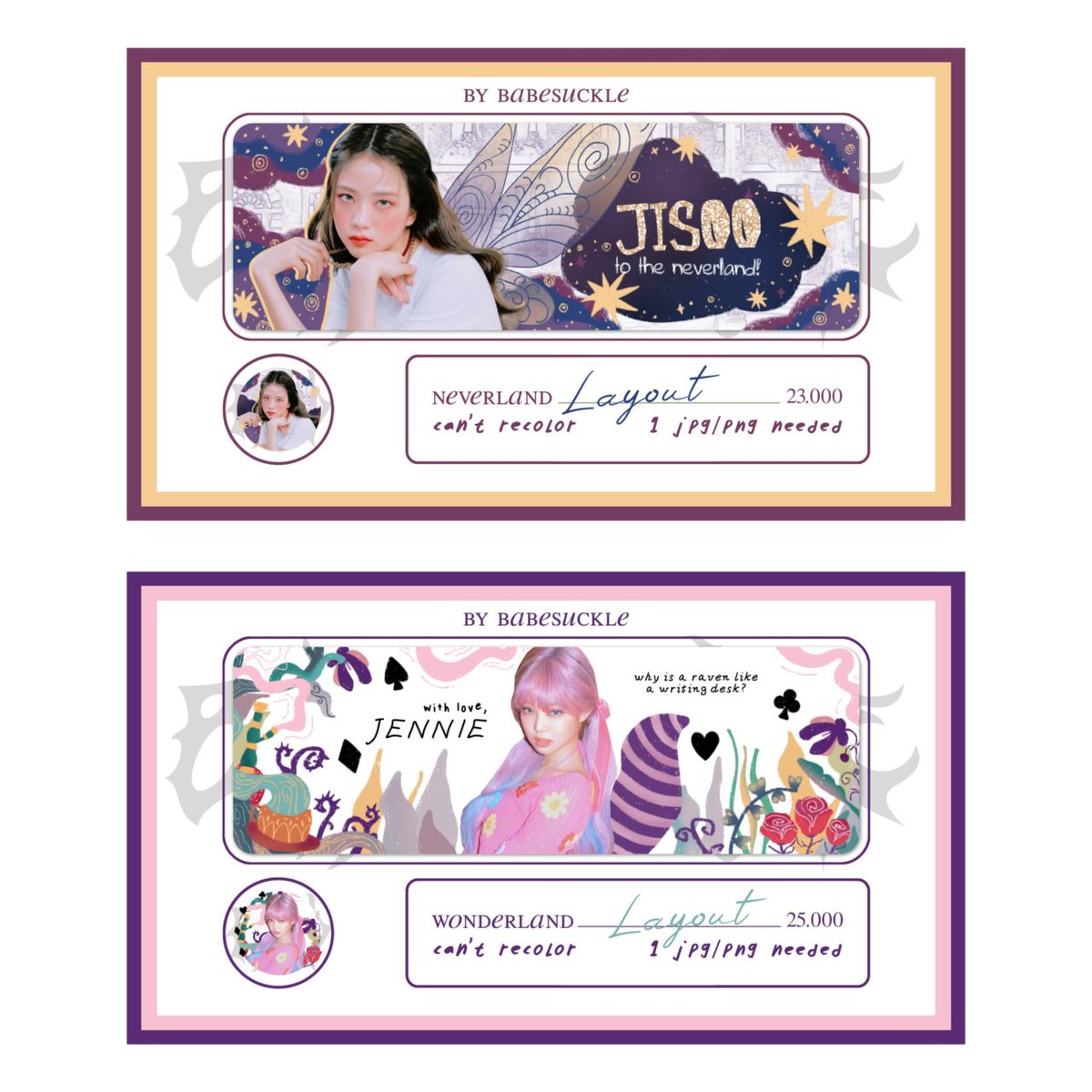help rt, please? akunku gak masuk ht. thanks a bunch! 🤍

haloo! besok jam 14.00 WIB aku bakal open 2 layout di bawah ini. neverland 10 slot &amp; wonderland 10 slot. kalau kamu tertarik, boleh baca tweet di bawah ini yaa.

#zonauang #zonaba