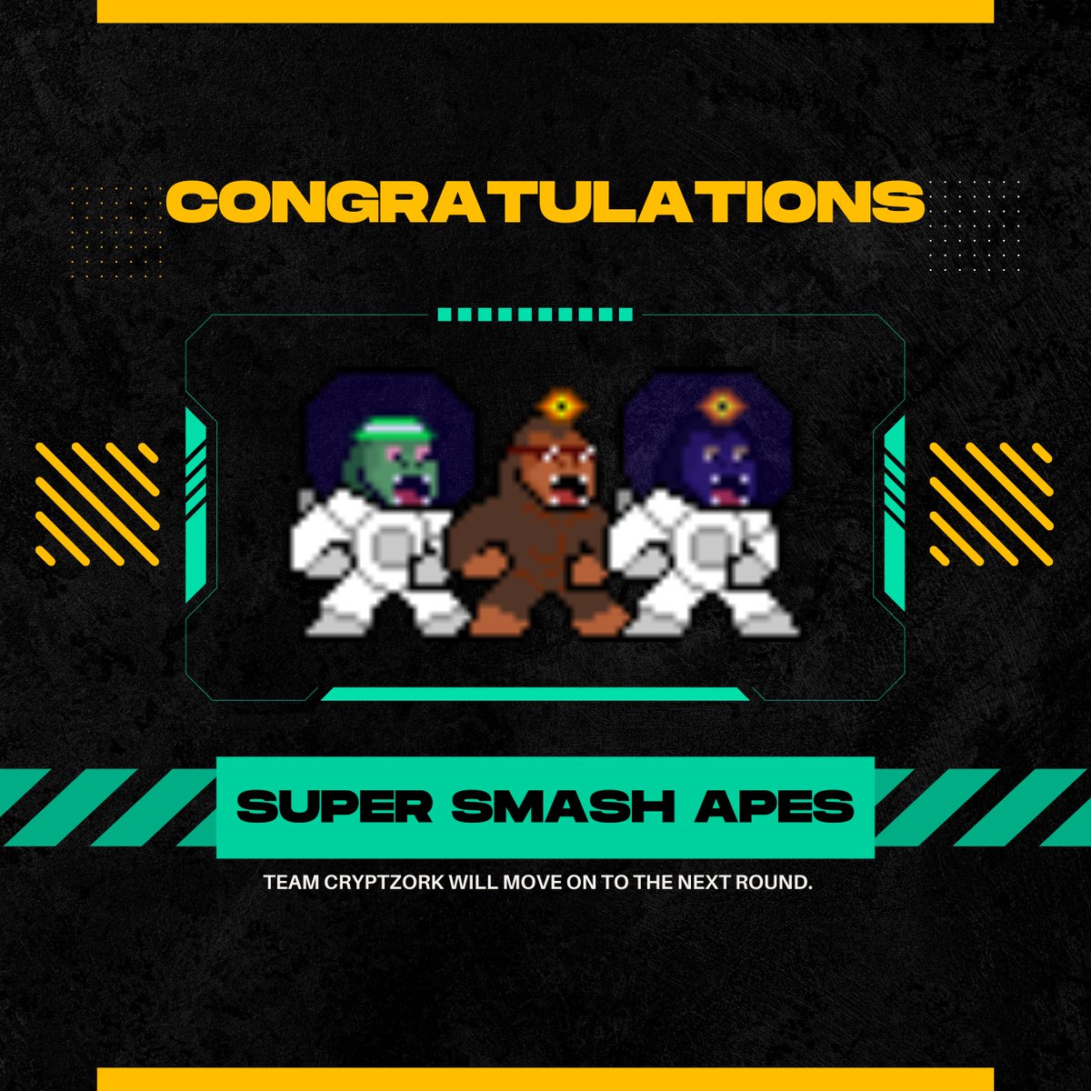 These 2 troops showed NO MERCY in every game! Allowing them to advance to the Semi-Finals! 🏆

You can still enter the Mighty Duels Season 1 Tournament, so start prepping your dream team now! Get your Goris only on #OpenZoo.
openzoo.io/collection/0x7…
#MGC #ZooKeeper #AVAX $ZOO