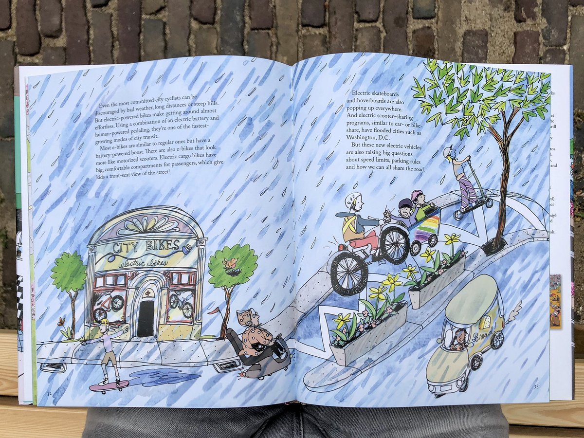 modacitylife's tweet photo. “All over the world, people are reimagining transit and their cities. We’re taking over sidewalks to talk and dance, to eat and play.

We’re making room for bike lanes and e-scooters. We’re building green transportation and reclaiming public spaces.

City streets are for people!” https://t.co/DWYHQAe6ko