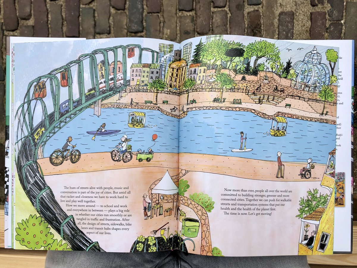 modacitylife's tweet photo. “All over the world, people are reimagining transit and their cities. We’re taking over sidewalks to talk and dance, to eat and play.

We’re making room for bike lanes and e-scooters. We’re building green transportation and reclaiming public spaces.

City streets are for people!” https://t.co/DWYHQAe6ko