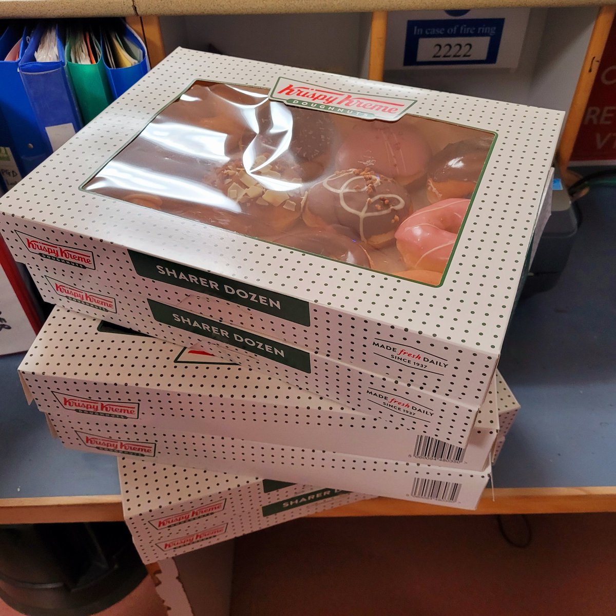Roxanne Terelak (@roxanne_te) on Twitter photo Aren't we lucky?... 6 dozen of π©π©π© on a Sunday from one of our lovely patient and family <a href="/LoxleyWard/">Loxley Ward (NUH)</a> <a href="/TeamCAS3/">#TeamCAS</a> @TeamNUH <a href="/debbie_raffle/">Debbie Clay (nee Raffle)</a> <a href="/halesmaca/">Hayley McAleese</a> <a href="/krispykremeUK/">Krispy Kreme UK</a> Aren't we lucky?... 6 dozen of π©π©π© on a Sunday from one of our lovely patient and family <a href="/LoxleyWard/">Loxley Ward (NUH)</a> <a href="/TeamCAS3/">#TeamCAS</a> @TeamNUH <a href="/debbie_raffle/">Debbie Clay (nee Raffle)</a> <a href="/halesmaca/">Hayley McAleese</a> <a href="/krispykremeUK/">Krispy Kreme UK</a>