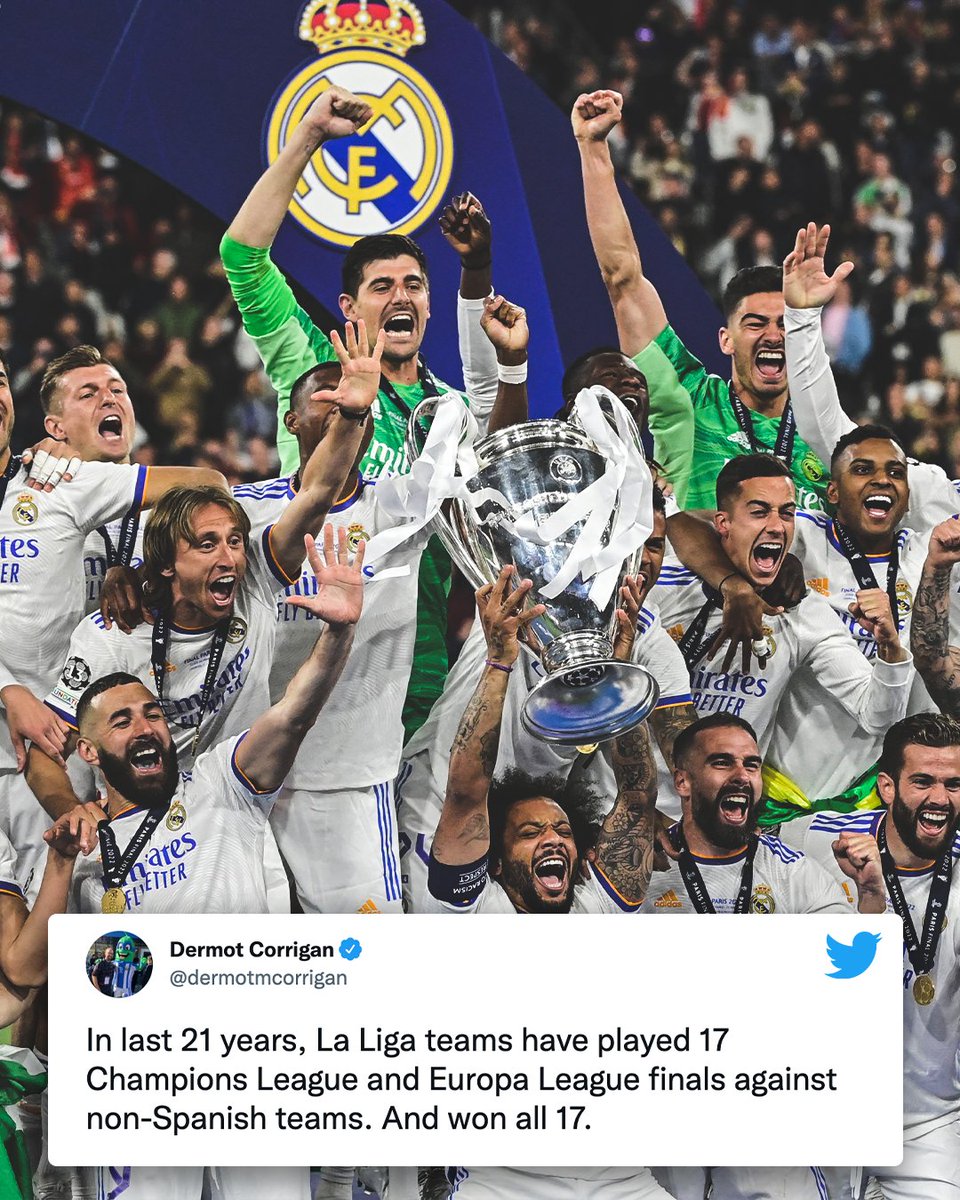 Football runs through Spain 🇪🇸 

(h/t Dermot Corrigan)