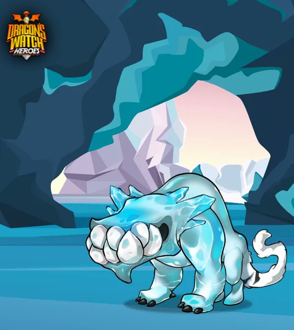 Your roaming around the Madness peak region enter an ice cave and are faced with this fearsome foe, who are you calling for aid? tag your savior in the comments

#NFTCommunity