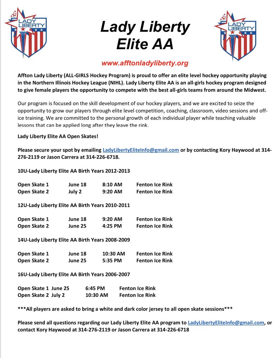 Affton Lady Liberty Hockey tweet media