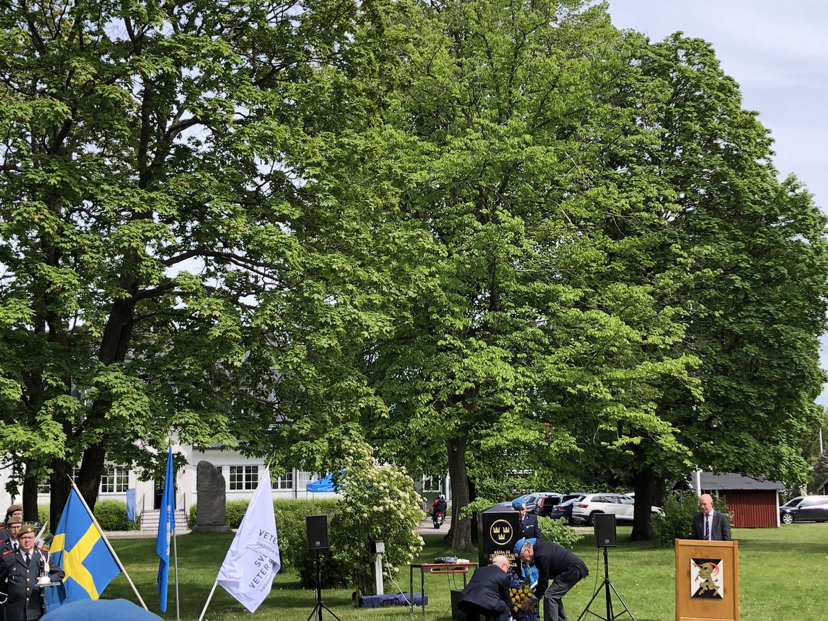 På årets veterandag invigdes ett minnesmonument i Gävle. Ett fint sätt att visa samhällets uppskattning för gjorda insatser och hedra de som aldrig kom hem. #veterandagen #kriminalvård