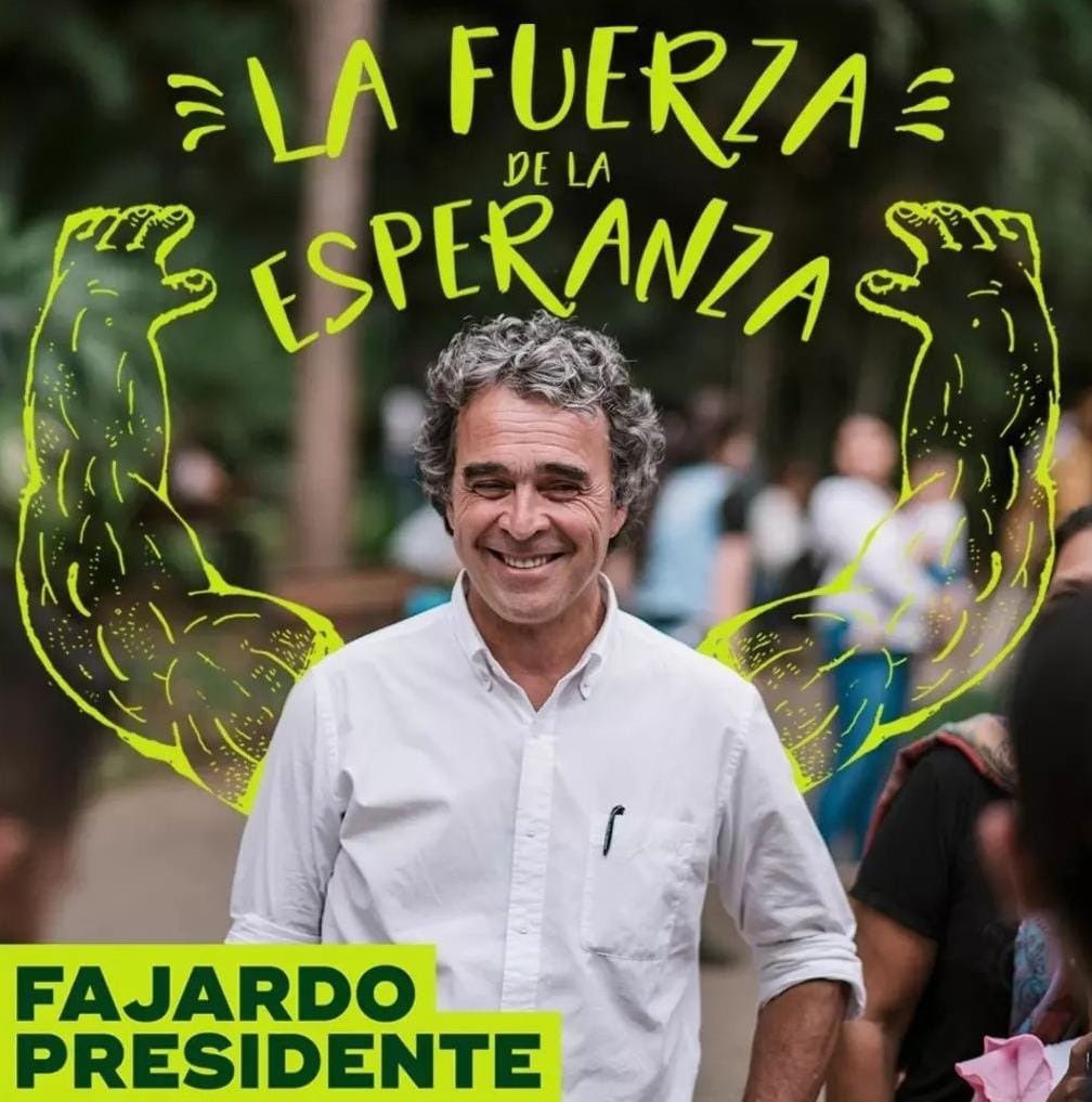 Así me siento hoy, con fuerza y esperanza. A los voluntarios, GRACIAS; a los integrantes del equipo, GRACIAS; a cada colombian@, GRACIAS. Cada volante que dimos demuestra el amor que sentimos por nuestro país que lleva años esperando que le den su lugar. ¡Vamos a votar!