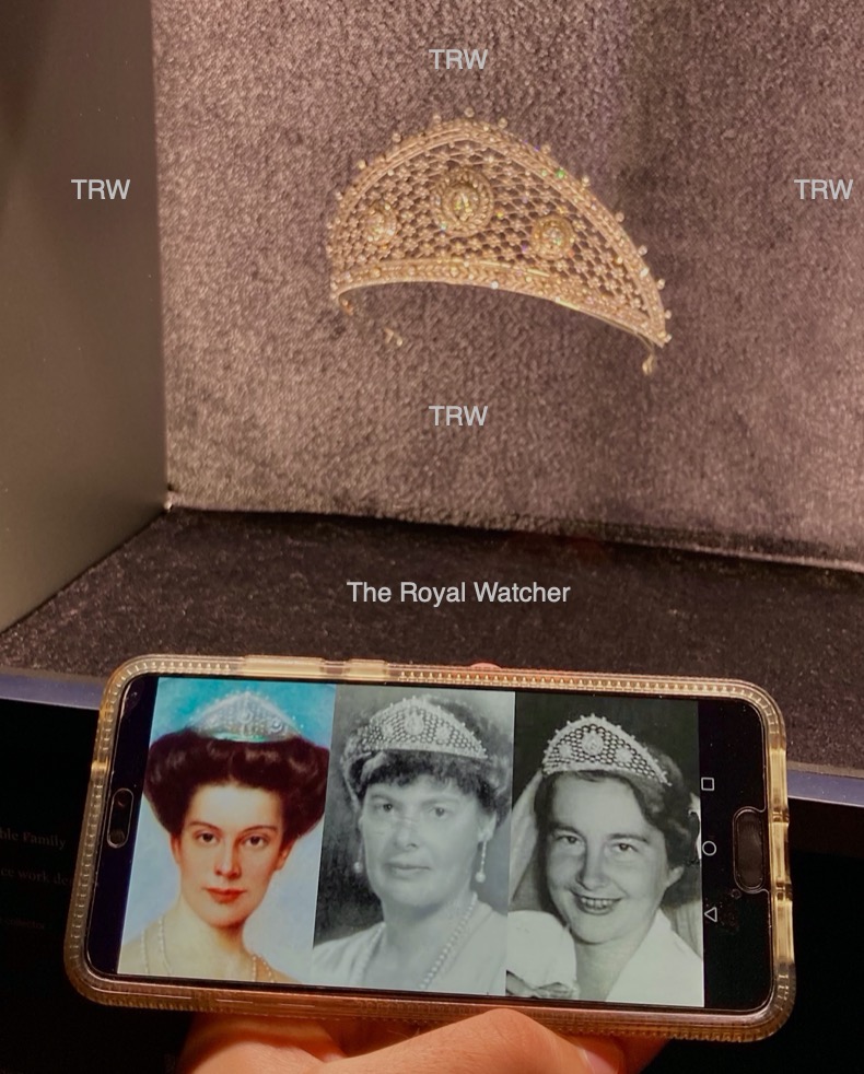 The Royal Watcher on Twitter "Crown Princess Cecilie’s Fabergé Tiara