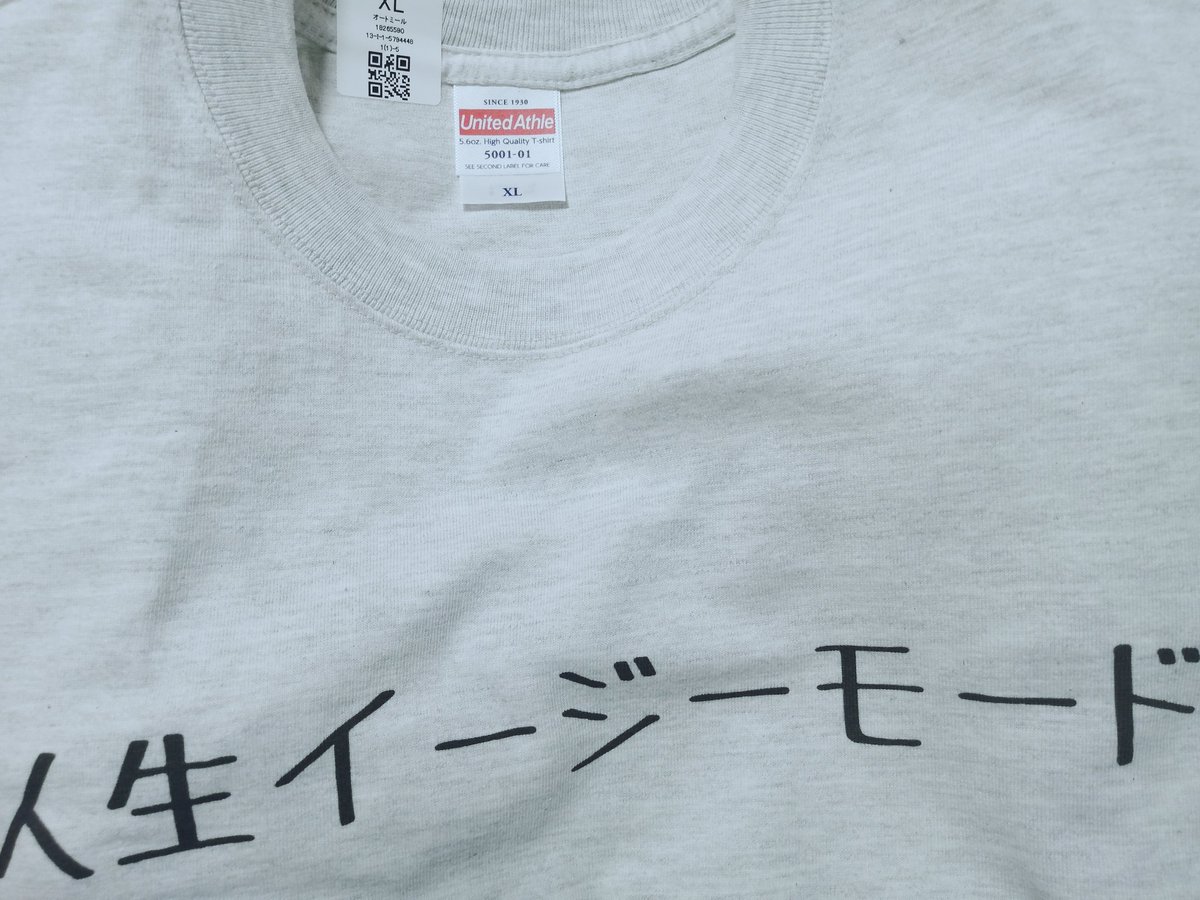 schneebaerbier's tweet photo. @LIVE_812 「人生イージーモード」と書かれたＴシャツ https://t.co/pV72FSVBnj