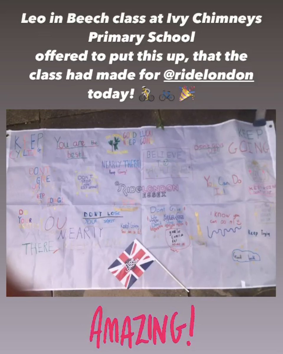 FOICs's tweet photo. Well Done @IC_Beech @IvyChimneys This is super! @RideLondon would be delighted to see this I’m sure. Elsie’s Dad in @IC_Chestnut took part in the @RideLondon today! Well done to everyone who participated in the @RideLondon this weekend. Super stars! https://t.co/t6Bg6woixj