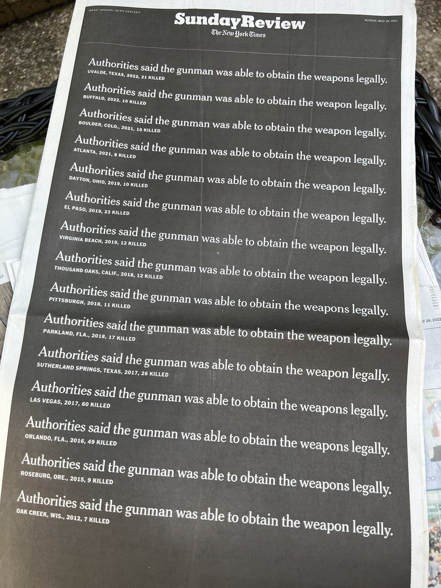 laurenbworley's tweet photo. Authorizes said the gunman was able to obtain the weapons legally. @nytimes https://t.co/GflRR6kbzP