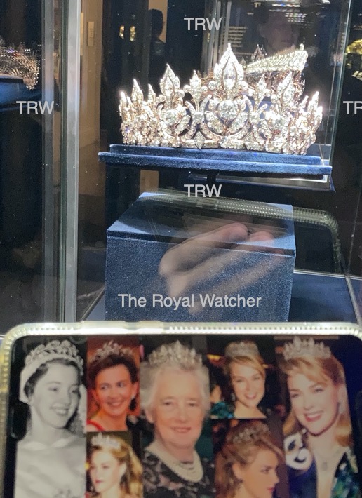 The Royal Watcher on Twitter "The Rosebery Tiara on display at 'Power