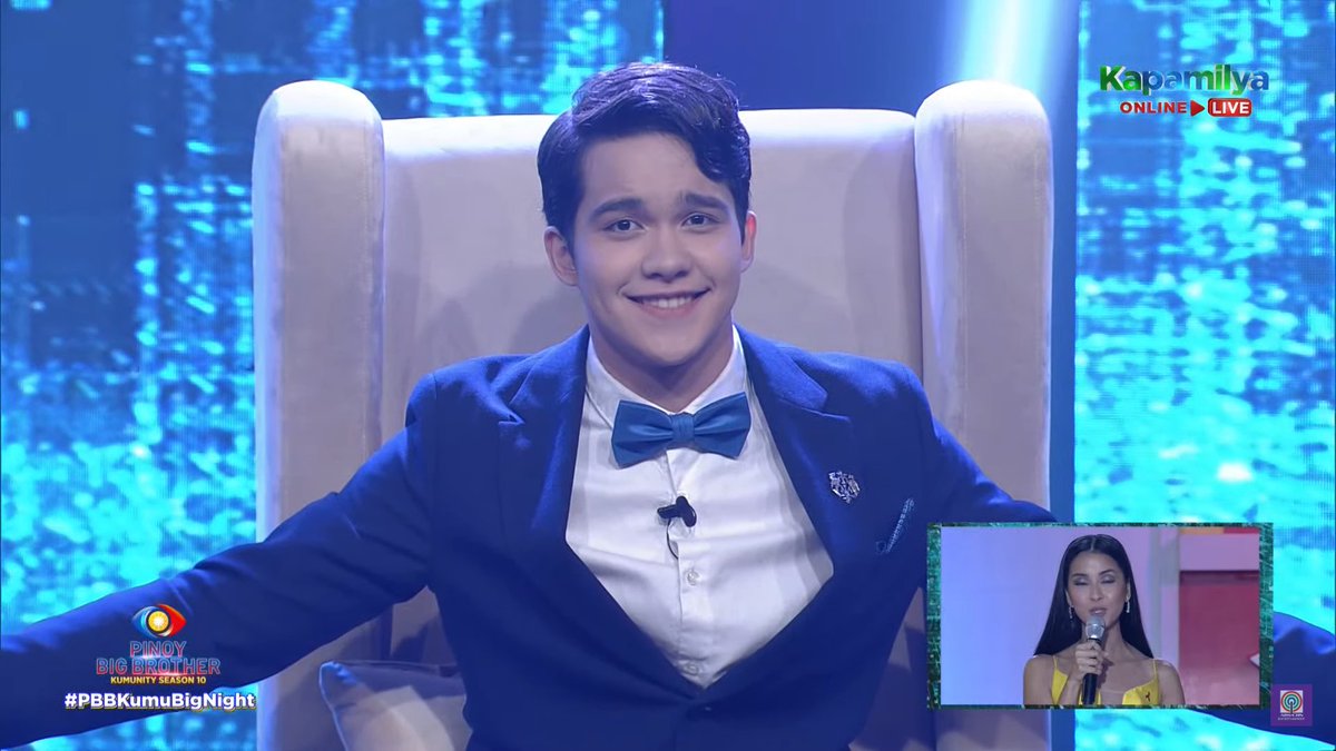 prettyMaxine_'s tweet photo. Congratulations, Rob! Sobrang proud kami sayo and lalo na yung mga teens hsm and Hindi papakabog si Maxine namin hahaha we love you and deserved!!! ♥️✨

#MaxineTrinidad | @maxinetrinidad_ 

#PBBKumuBigNight https://t.co/s6b1amoylj